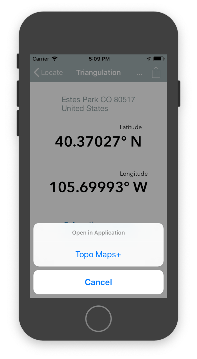 Triangulation & Offline Maps – Neukadye